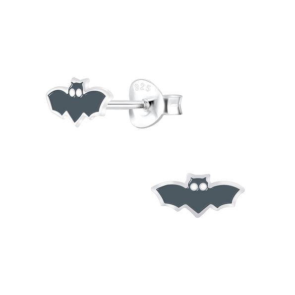 Clous d'oreilles chauve souris en argent - FR6746