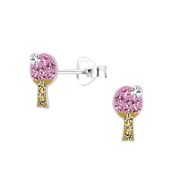 Boucles d'oreilles soleil en argent - FR17854