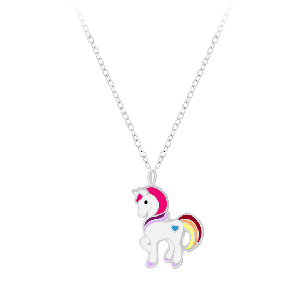 Collier licorne en argent - FR7559