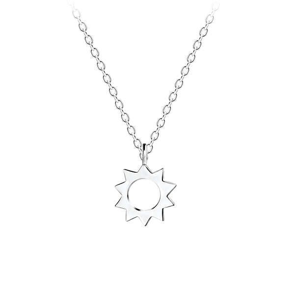 Collier soleil en argent - FR16525