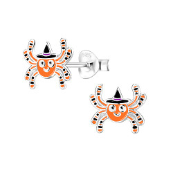 Wholesale Sterling Silver Spider Ear Studs - JD8294