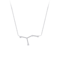 Wholesale Sterling Silver Cancer Constellation Necklace - JD7950