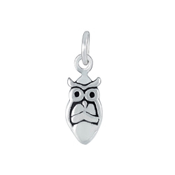 Wholesale Sterling Silver Owl Pendant - JD2481