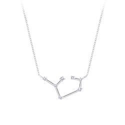 Wholesale Sterling Silver Sagittarius Constellation Necklace - JD7957