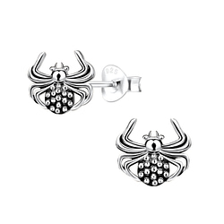 Wholesale Sterling Silver Spider Ear Studs - JD1135