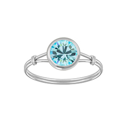 Wholesale Sterling Silver Handmade Solitaire Ring - JD3464