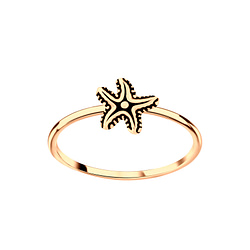 Wholesale Sterling Silver Starfish Ring - JD5648