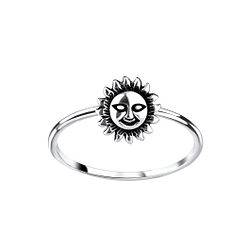 Wholesale Sterling Silver Sun Ring - JD9169