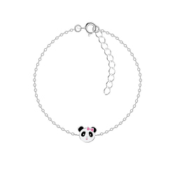 Wholesale Sterling Silver Panda Bracelet - JD7421