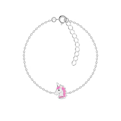 Wholesale Sterling Silver Unicorn Bracelet - JD6363