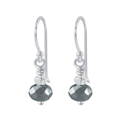 Wholesale Sterling Silver Handmade Bead Earrings - JD2410