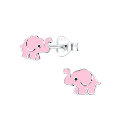 Wholesale Siver Elephant Ear Studs - JD9495