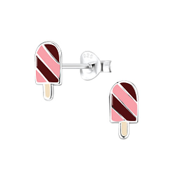 Wholesale Sterling Silver Ice Cream Ear Studs - JD9539