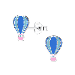 Wholesale Sterling Silver Hot Air Balloon Ear Studs - JD8032