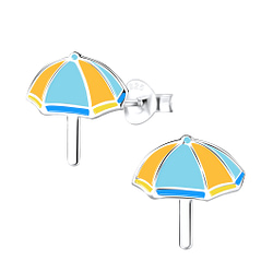 Wholesale Sterling Silver Umbrella Ear Studs - JD8998