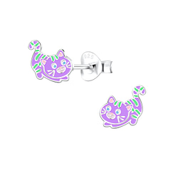 Wholesale Sterling Silver Cat Ear Studs - JD10513