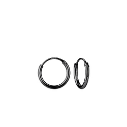 Wholesale 10mm Sterling Silver Ear Hoops - JD3694