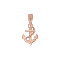 Wholesale Sterling Silver Anchor Pendant - JD6390