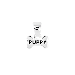 Wholesale Sterling Silver Puppy Pendant - JD4528