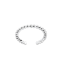 Wholesale Sterling Silver Patterned Toe Ring - JD8120
