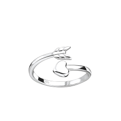 Wholesale Sterling Silver Arrow Toe Ring - JD8130