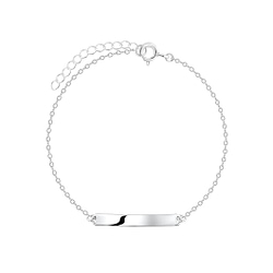 Wholesale Sterling Silver Bar Bracelet - JD5148