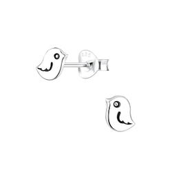 Wholesale Sterling Silver Bird Stud Earring - JD4936