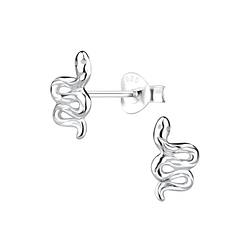 Wholesale Sterling Silver Snake Ear Studs - JD14069