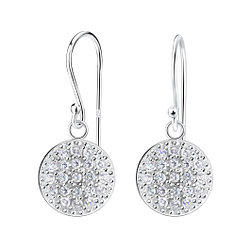 Wholesale Sterling Silver Round Ear Studs - JD16346